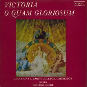 High Quality Tomas Luis De Victoria Victoria: O Quam Gloriosum UK Vinyl LP