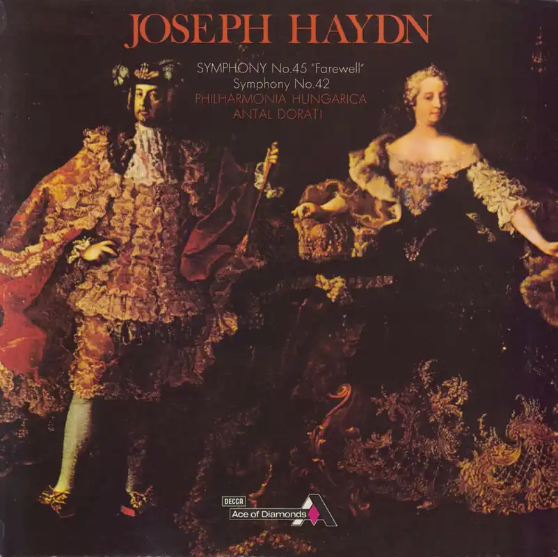Bulk Order Franz Joseph Haydn Symphony No.45 "Farewell" / Symphony No.42 UK Vinyl LP
