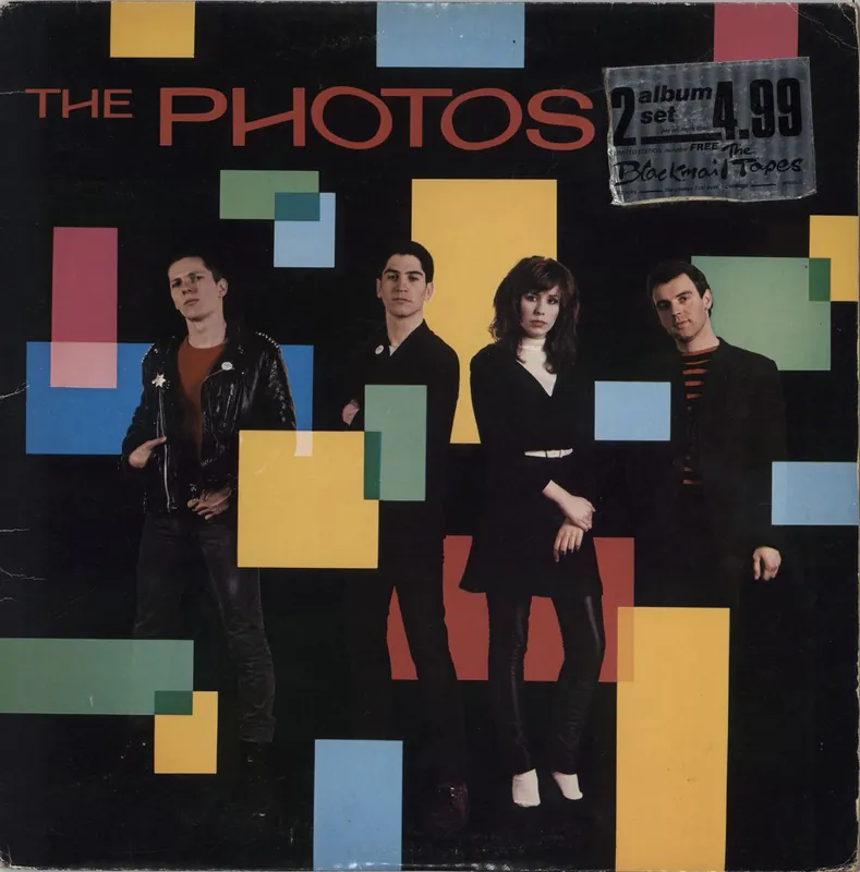 Reduced Price The Photos The Photos + Bonus Live LP + Hypestickered UK 2-LP vinyl set