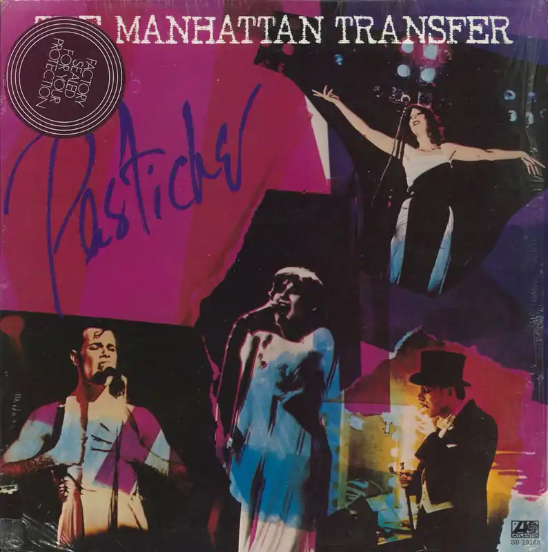 The Manhattan Transfer Pastiche US Vinyl LP Handmade