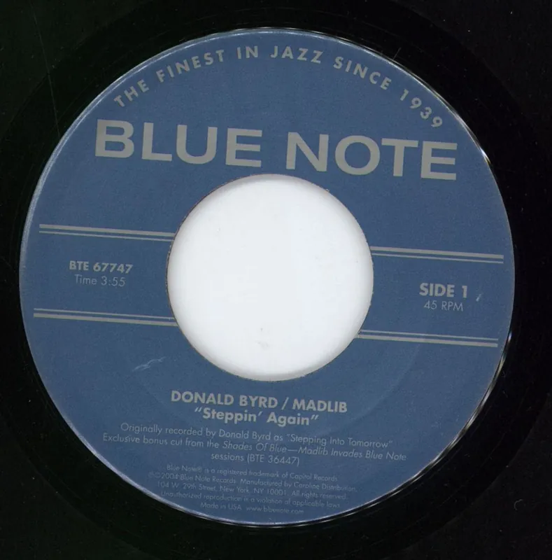 Madlib Steppin' Again US 7" vinyl Exclusive