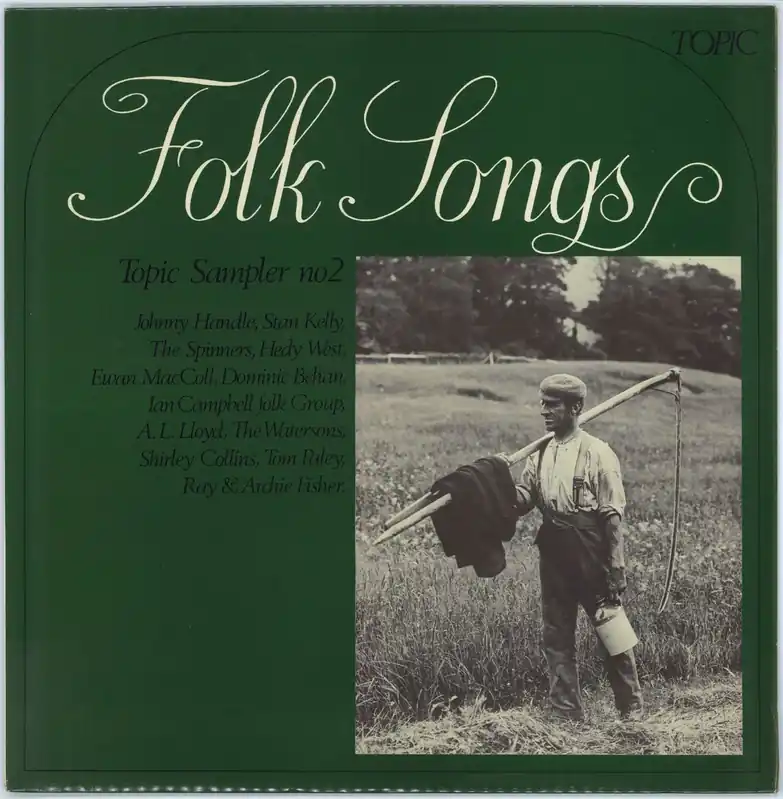 Hot Picks Various-Folk Folk Songs - Green Sleeve UK Vinyl LP