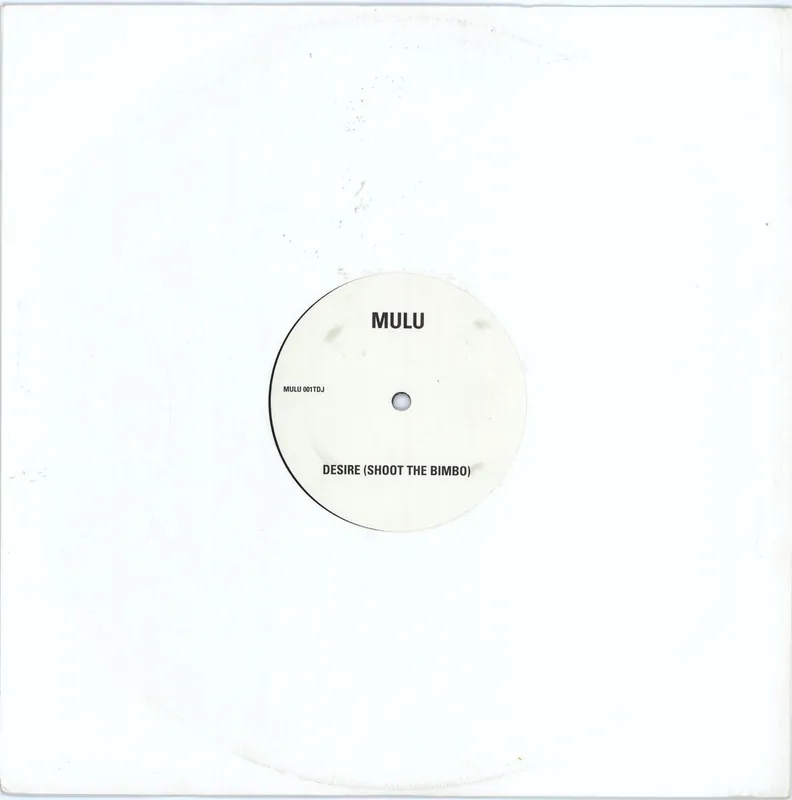 Mulu Desire (Shoot The Bimbo) UK Promo 12" vinyl Next Day Delivery