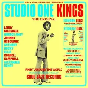 VARIOUS ARTISTS Soul Jazz Records Presents Studio One Kings (Yellow Vinyl) New Vinyl 2 LP RSD BF 2023 Buy Today