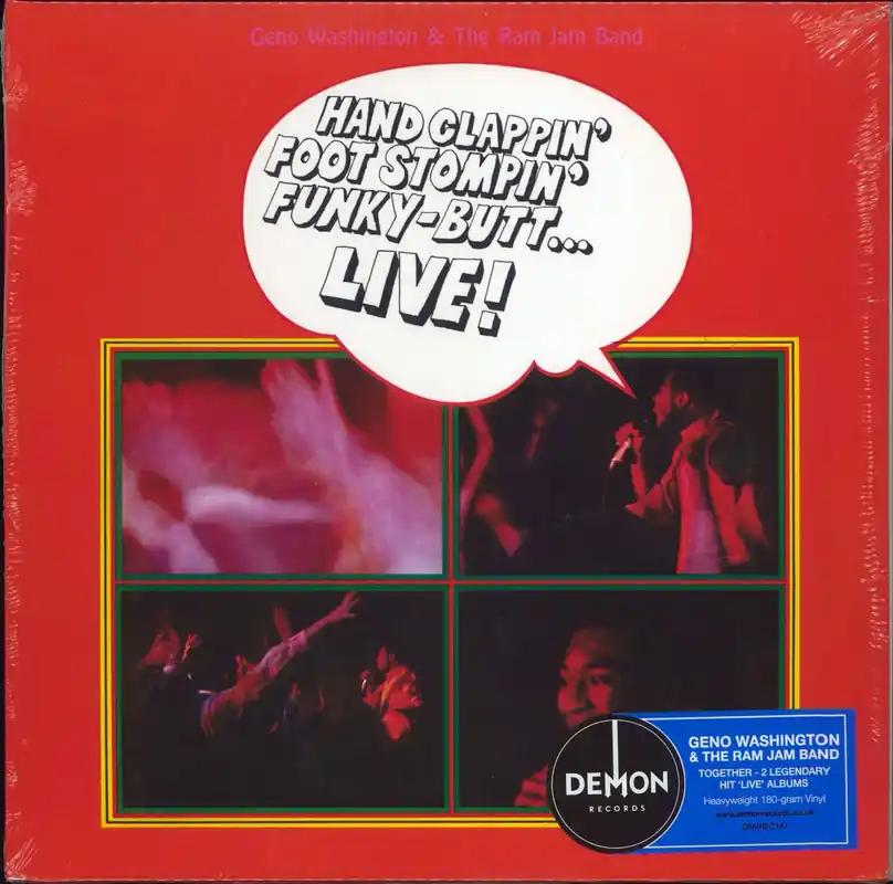Exclusive Geno Washington Geno Washington Live! - 180gm - Sealed UK 2-LP vinyl set