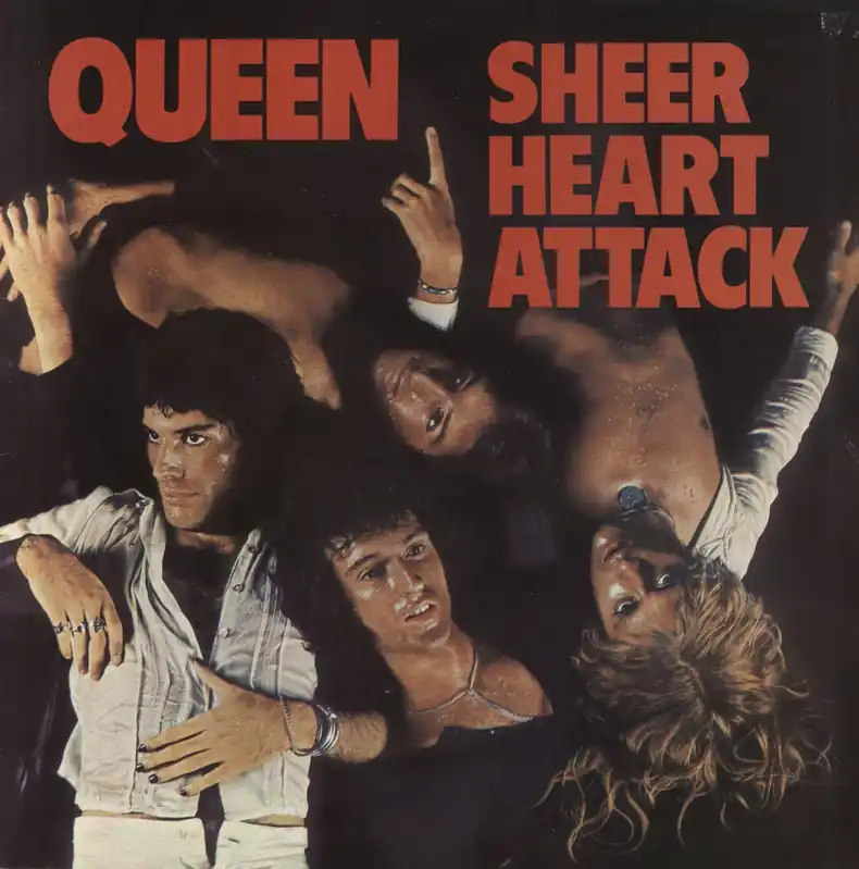 Queen Sheer Heart Attack - 2nd UK Vinyl LP Affordable