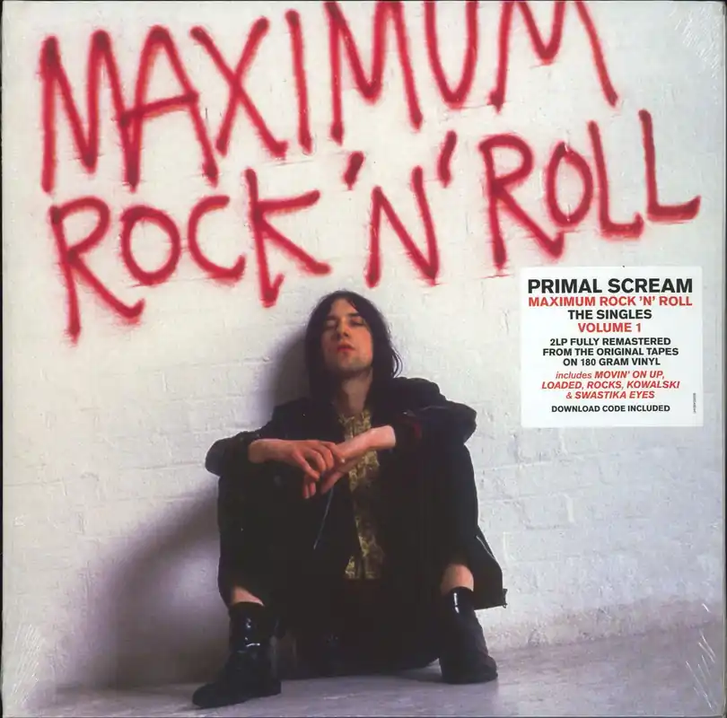 Order Now Primal Scream Maximum Rock 'N' Roll (The Singles Volume 1) - 180gm - Sealed UK 2-LP vinyl set