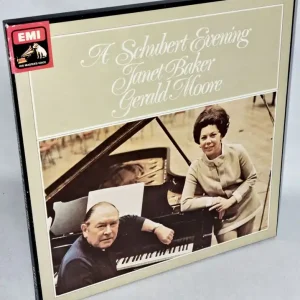 Janet Baker A Schubert Evening UK 2-LP vinyl set Money Back Guarantee