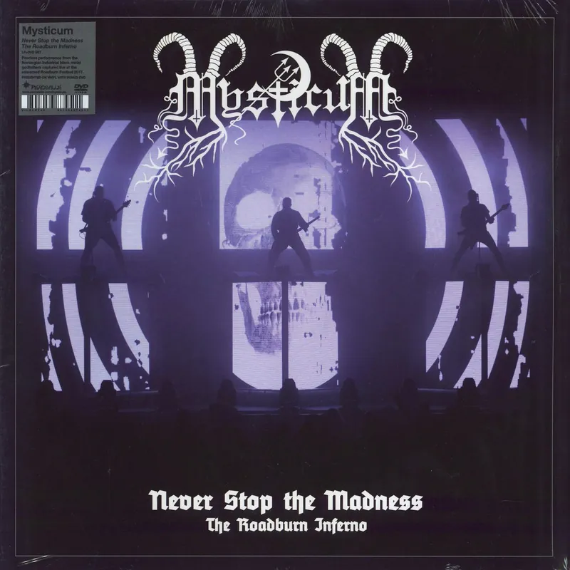 Budget Mysticum Never Stop The Madness (The Roadburn Inferno) + DVD - Sealed UK Vinyl LP