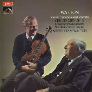 William Walton Violin Concerto / Viola Concerto UK Vinyl LP Crafted