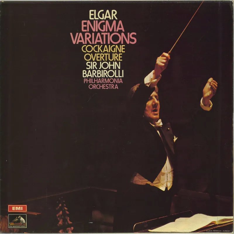 Hassle-Free Returns Edward Elgar 'Enigma' Variations / Overture 'Cockaigne' - 5th UK Vinyl LP