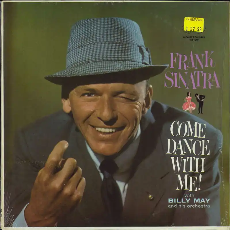 Mega Sale Frank Sinatra Come Dance With Me! - Shrink US Vinyl LP