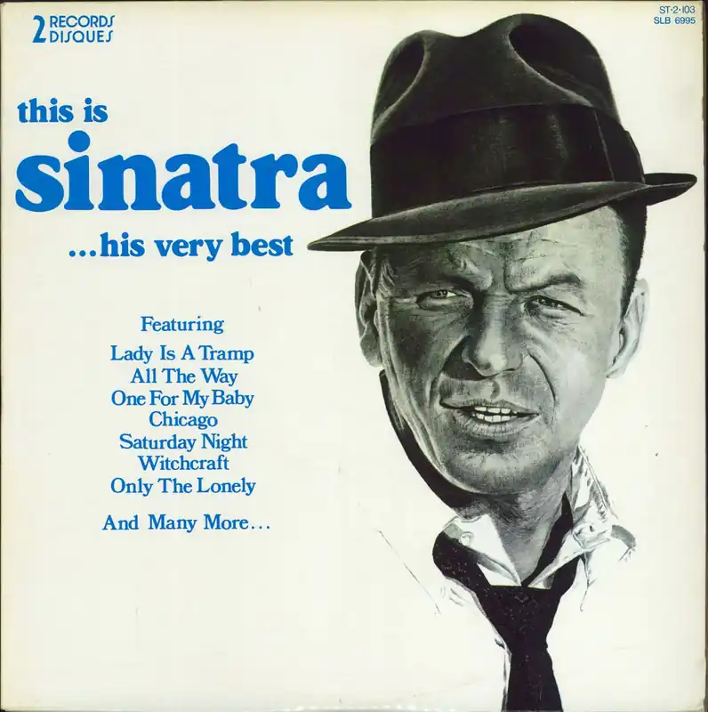 Frank Sinatra This Is Sinatra ...His Very Best Canadian 2-LP vinyl set Price Cut
