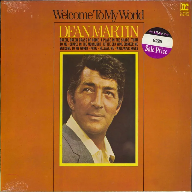 Dean Martin Welcome To My World UK Vinyl LP Warranty Included