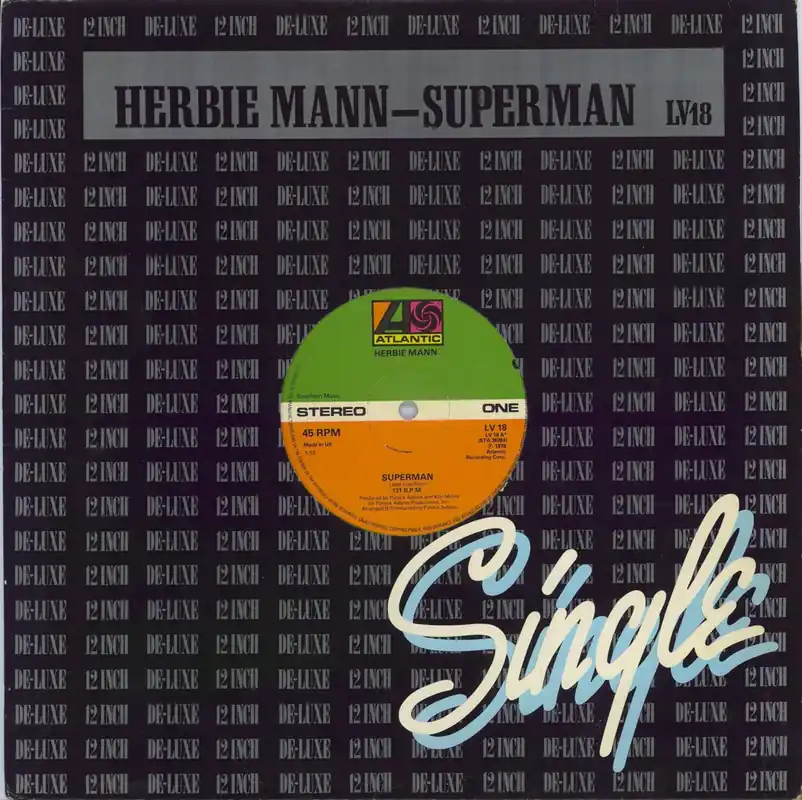 Cheap Herbie Mann Superman UK 12" vinyl