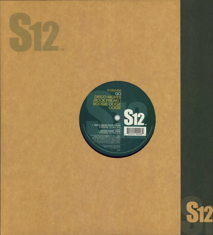Limited Time G.Q. Disco Nights (Rock Freak) UK 12" vinyl