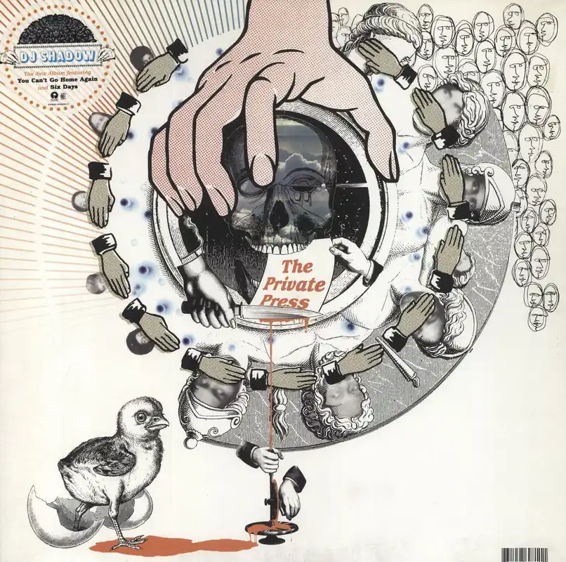 Next Day Delivery DJ Shadow The Private Press - EX UK 2-LP vinyl set