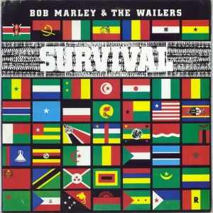 Budget Bob Marley & The Wailers Survival Jamaican Vinyl LP