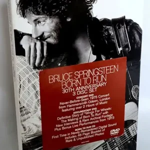 Bruce Springsteen Born To Run - 30th Anniversary Edition - hype stickered UK 3-disc CD/DVD Set Authentic