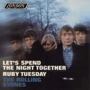 Express Delivery The Rolling Stones Let's Spend The Night Together - Eport P/S US 7" vinyl