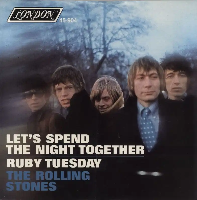 Express Delivery The Rolling Stones Let's Spend The Night Together - Eport P/S US 7" vinyl