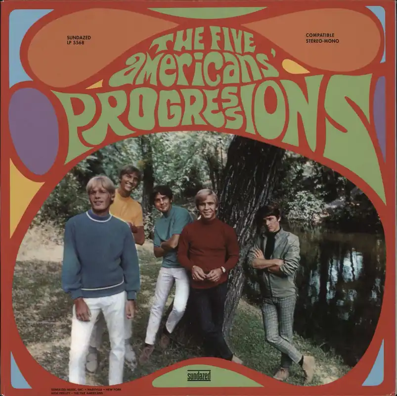 The Five Americans Progressions US Vinyl LP Wholesale
