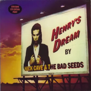 Popular Nick Cave Henry's Dream + Art Print UK Vinyl LP