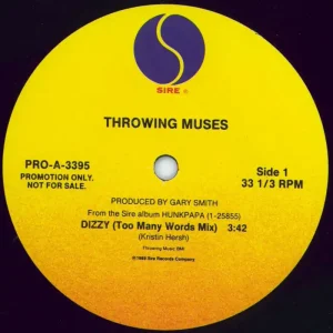 Throwing Muses Dizzy US Promo 12" vinyl Best Choice