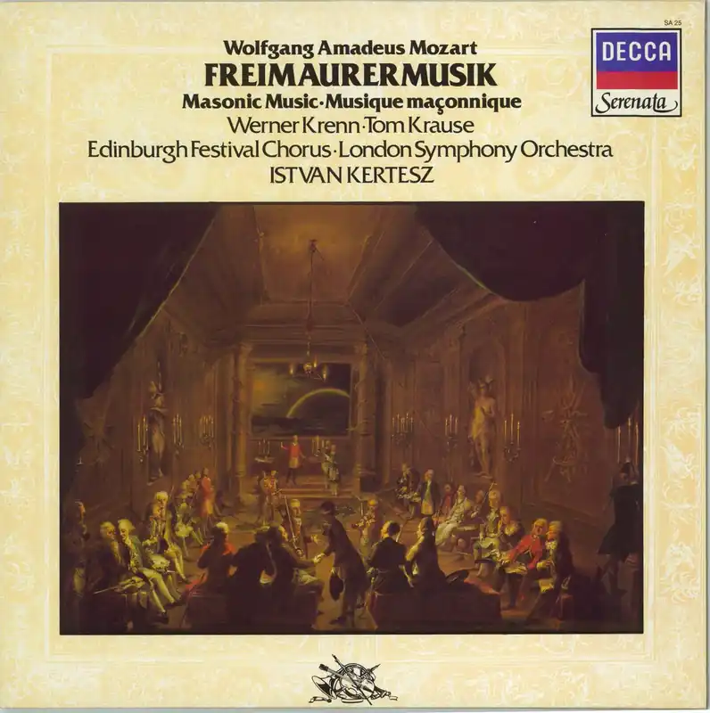 Wolfgang Amadeus Mozart Freimaurermusik UK Vinyl LP Best Choice