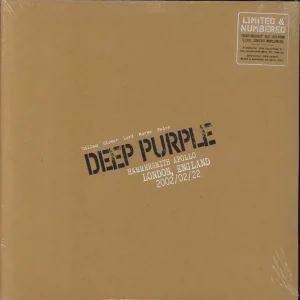 Low Price Deep Purple Live In London 2002 - 180gm - Sealed UK 3-LP vinyl set