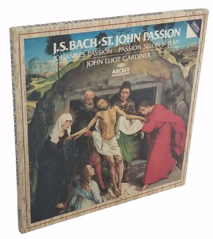 Johann Sebastian Bach St. John Passion German Vinyl box set Super Sale