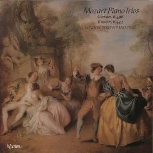Money Back Guarantee London Pianoforte Trio Mozart Piano Trios: G Major, K.496 & E Major, K.542 UK Vinyl LP