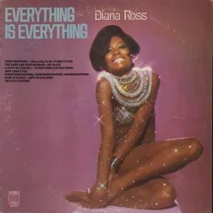 Budget Diana Ross Everything Is Everything - White label US Promo Vinyl LP