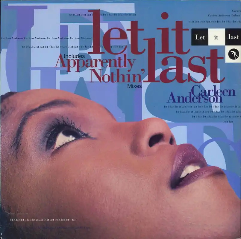 Super Sale Carleen Anderson Let It Last UK 12" vinyl