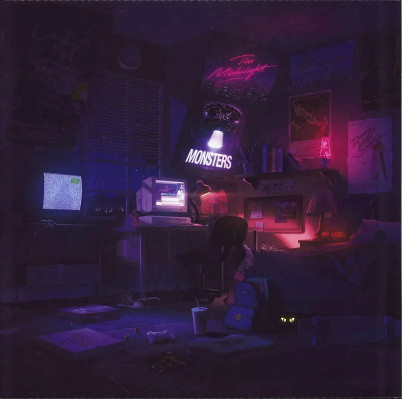Low Price The Midnight Monsters - Purple & Pink Swirl Vinyl US 2-LP vinyl set