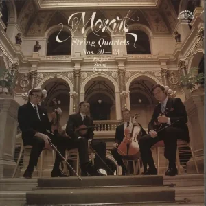 Wolfgang Amadeus Mozart String Quartets Nos. 20-23 Czech 2-LP vinyl set Hot Deal