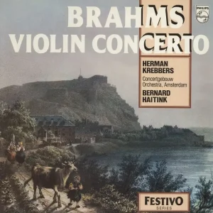No Minimum Order Herman Krebbers Brahms Violin Concerto Dutch Vinyl LP