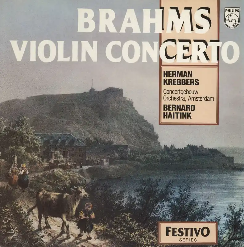 No Minimum Order Herman Krebbers Brahms Violin Concerto Dutch Vinyl LP