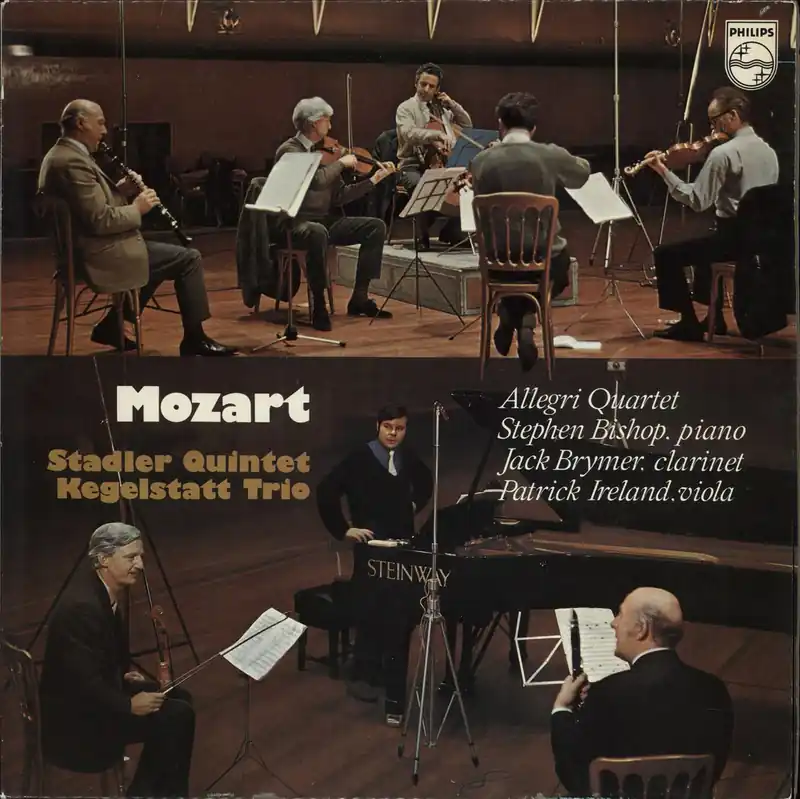 The Allegri String Quartet Mozart: Stadler Quintet / Kegelstatt Trio UK Vinyl LP Exclusive Offer