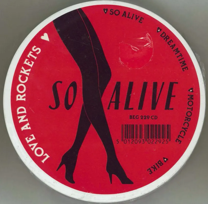 Markdown Love & Rockets So Alive - Sealed Tin UK CD single