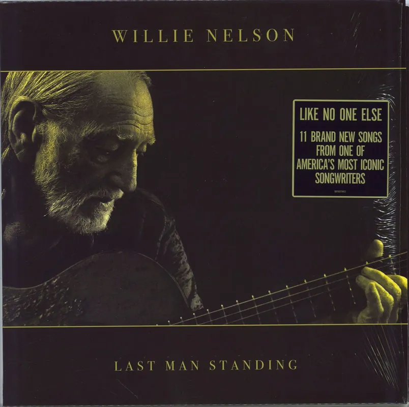 Willie Nelson Last Man Standing UK Vinyl LP Sale
