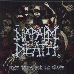 Napalm Death Time Waits For No Slave + PVC Cover German Picture disc LP Super Sale