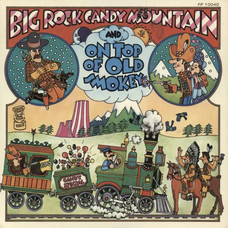 Today Only Steve Benbow Big Rock Candy Mountain UK 7" vinyl