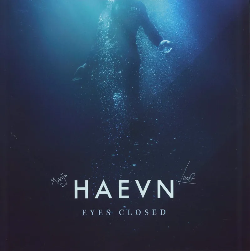 Clearance Haevn Eyes Closed - Autographed Belgian Vinyl LP