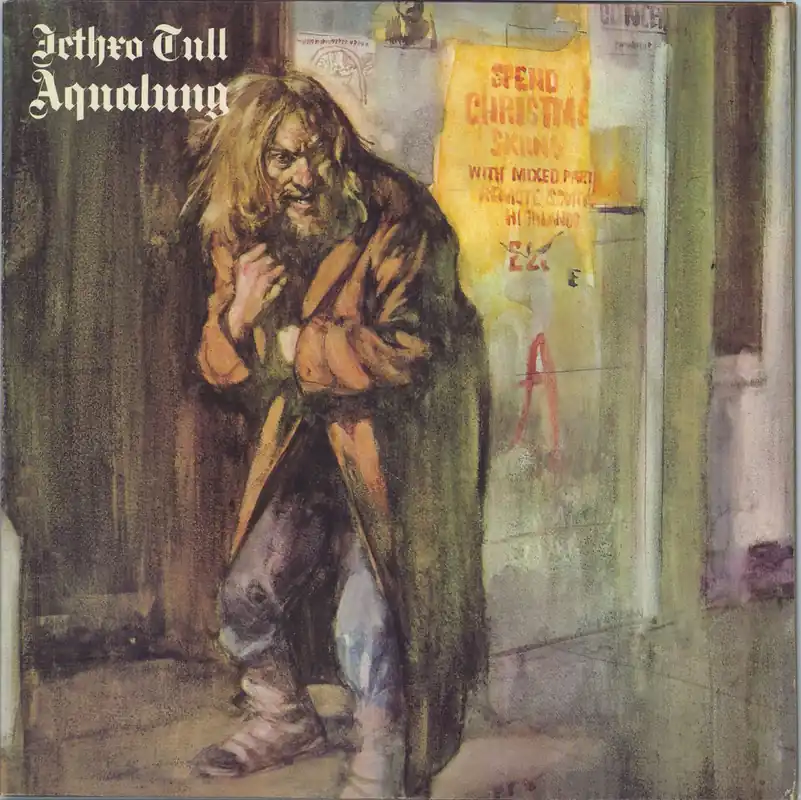 Fan Favorite Jethro Tull Aqualung - 1st Transitional - Complete UK Vinyl LP