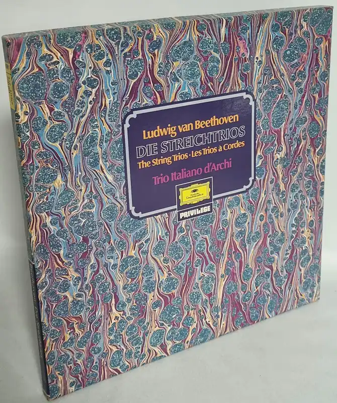 Ludwig Van Beethoven The String Trios UK Vinyl box set Budget