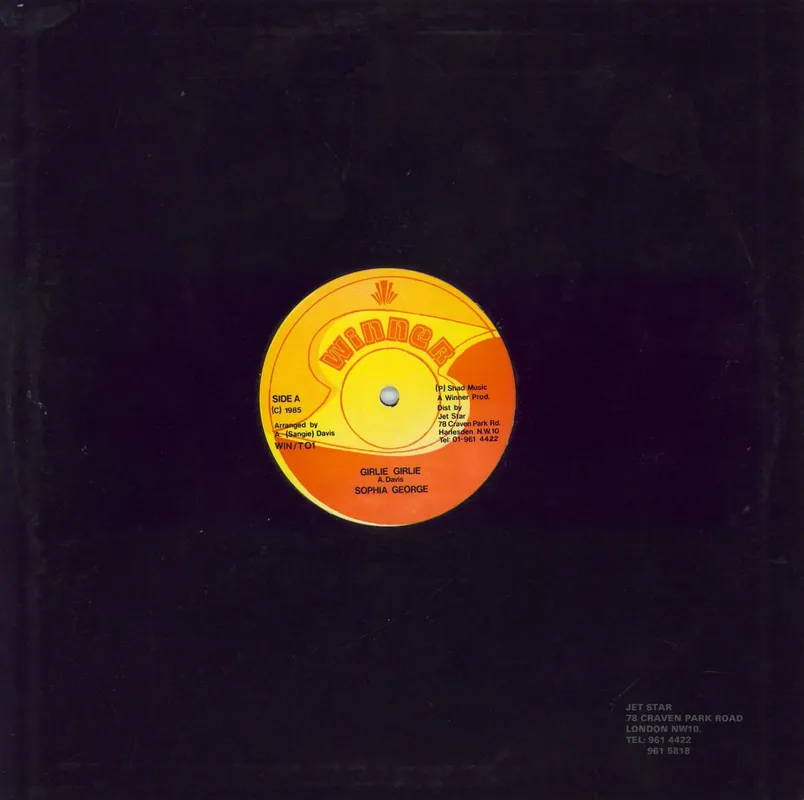 Sophia George Girlie Girlie UK 12" vinyl Original