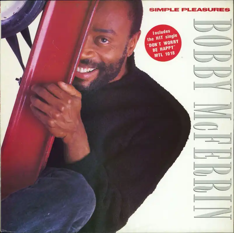 Bobby McFerrin Simple Pleasures - hypestickered UK Vinyl LP Buy Today