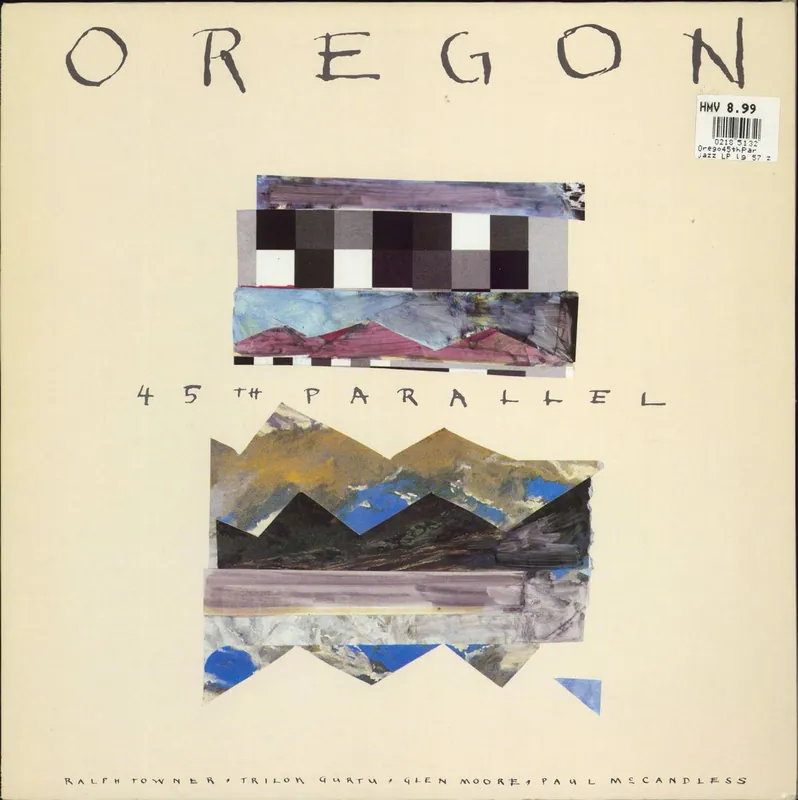 Trending Oregon 45th Parallel UK Vinyl LP