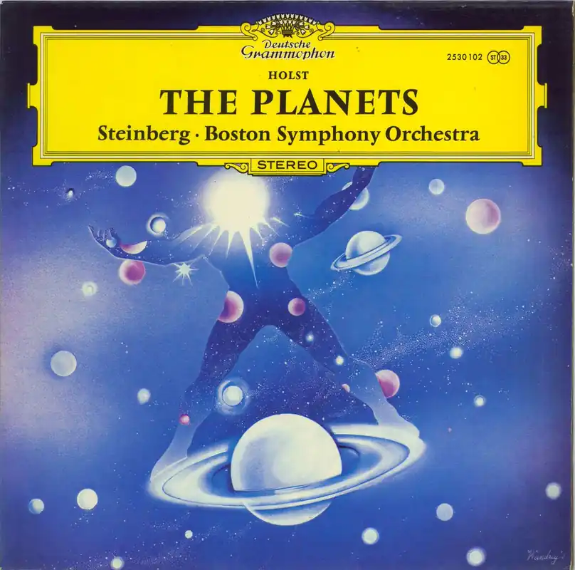 Same Day Shipping Gustav Holst The Planets Italian Vinyl LP